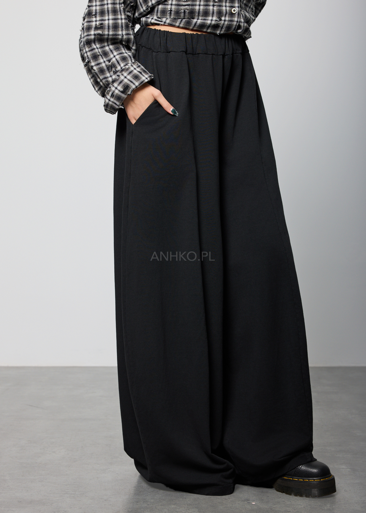 Spodnie Villan Mor Czarne