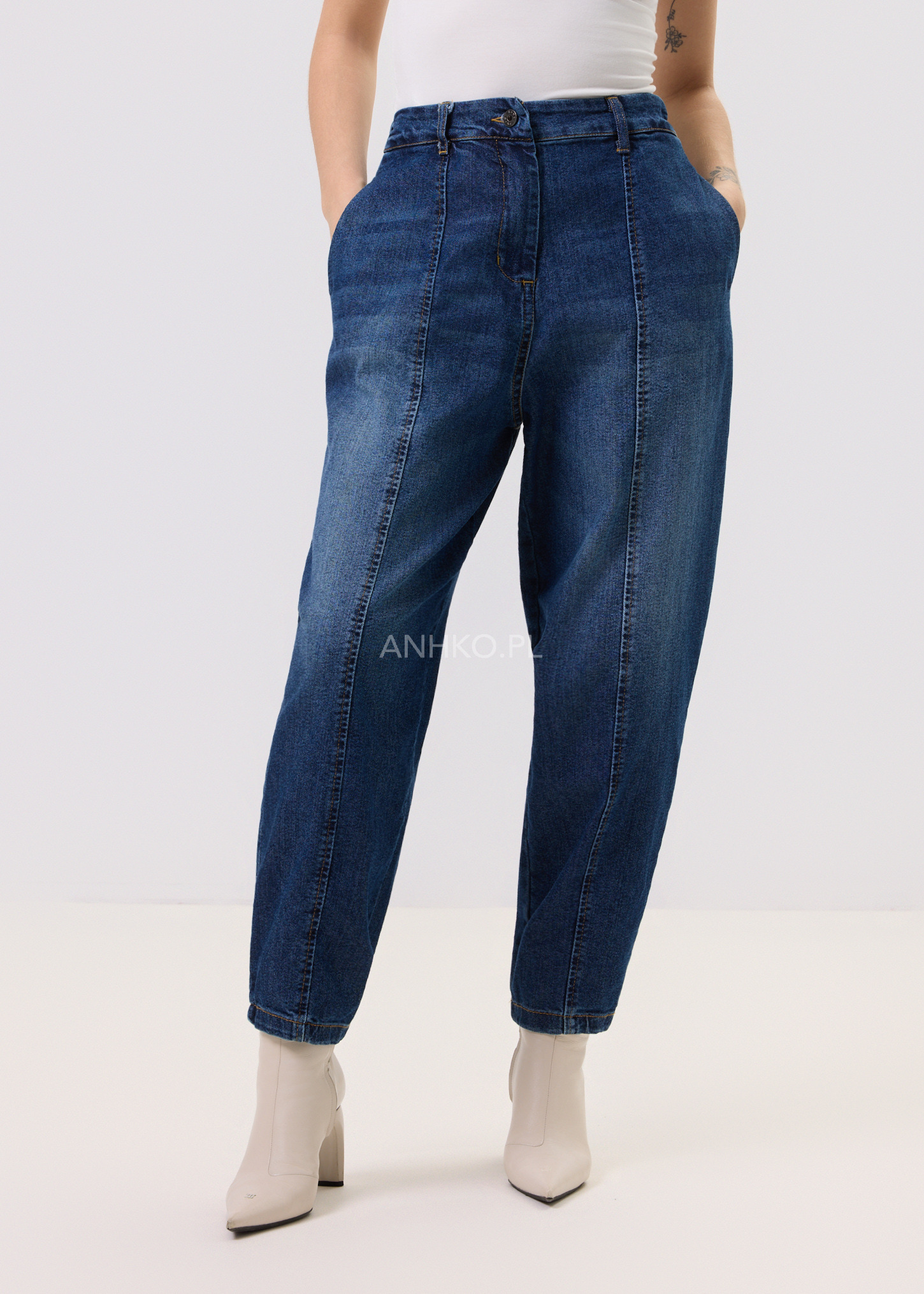Jeansy Tapered Denim