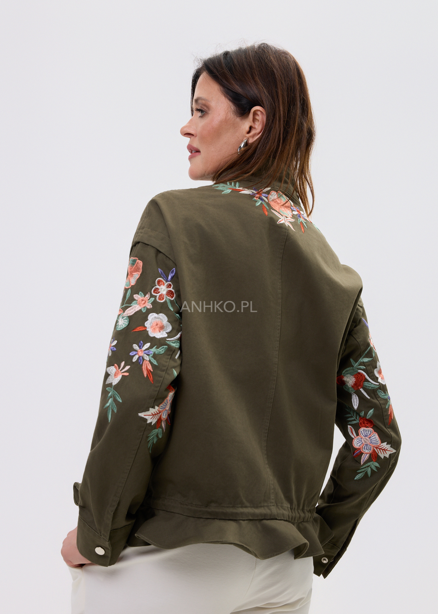 Kurtka Floral Nomad Khaki