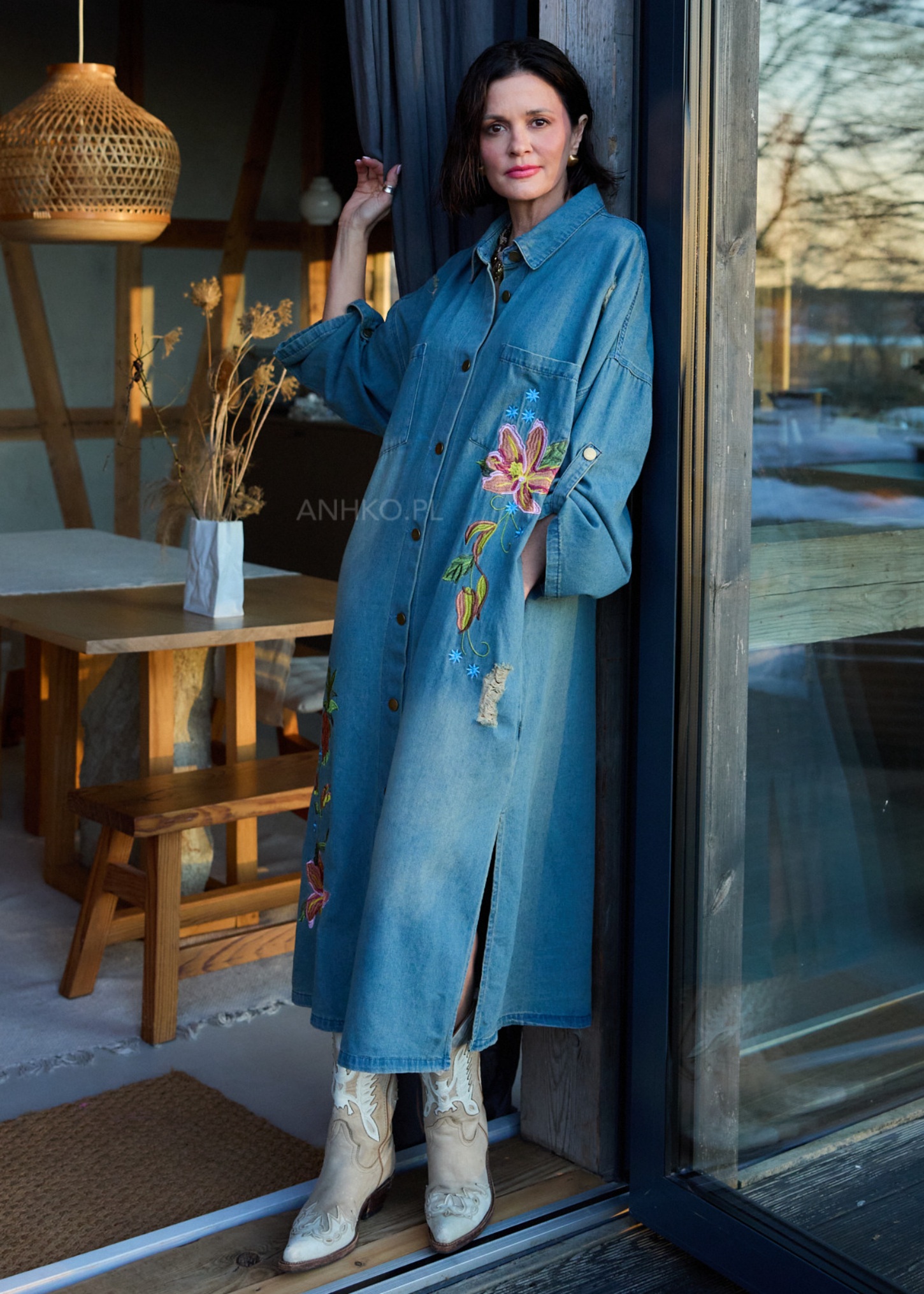 Sukienka Jeansowa Bloom Shift Denim
