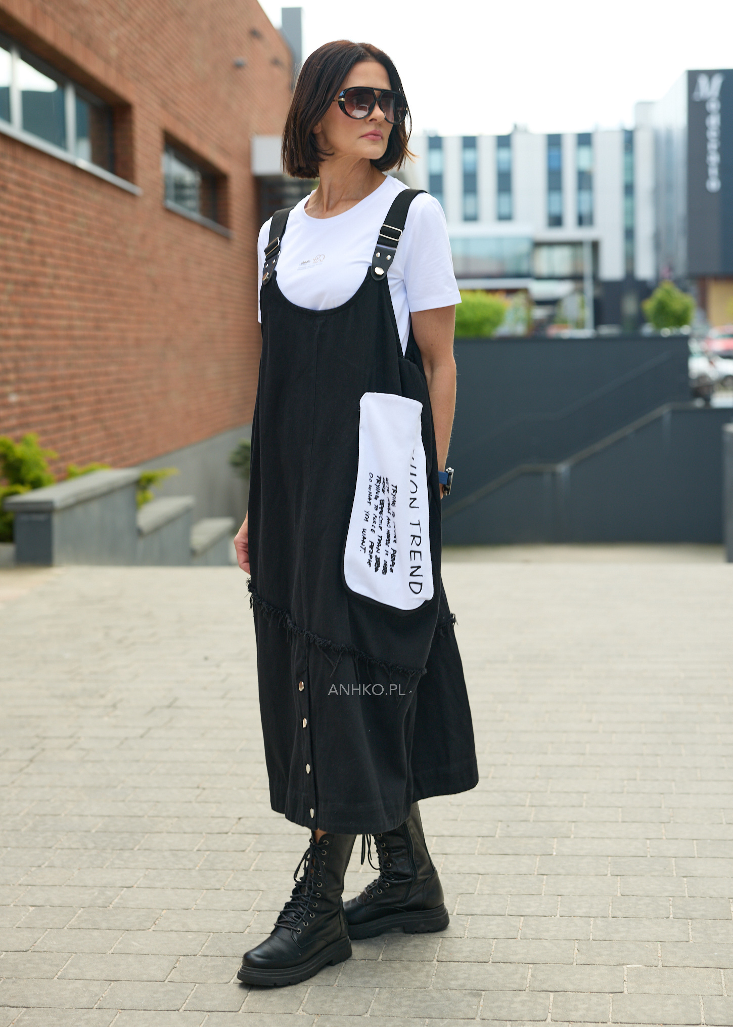 Sukienka Happy Fashion Czarna
