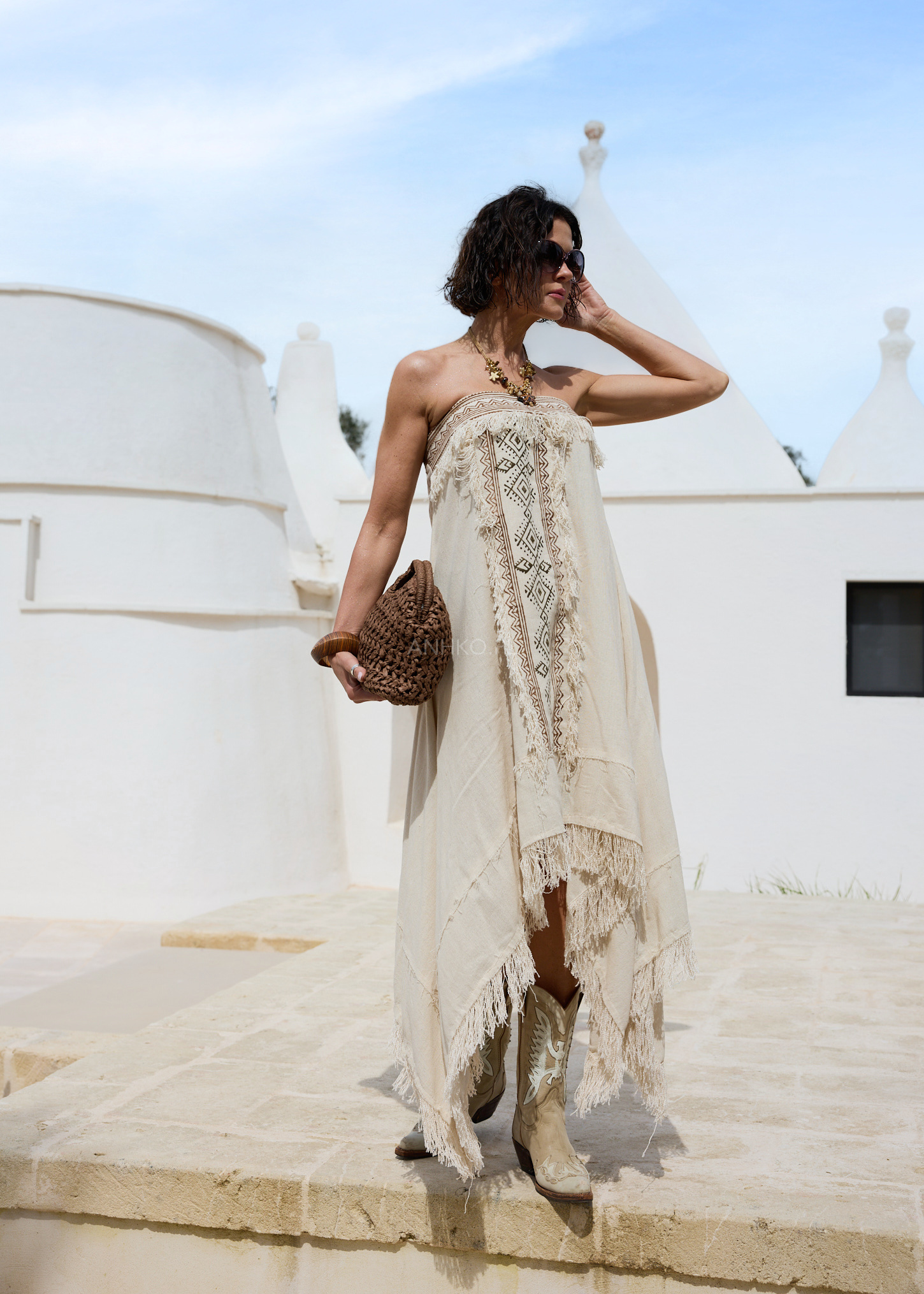 Sukienka Desert Nomad Ecru
